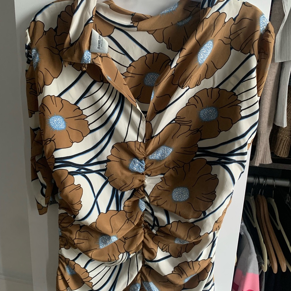 Pretty silk Rachel Comey blouse like new